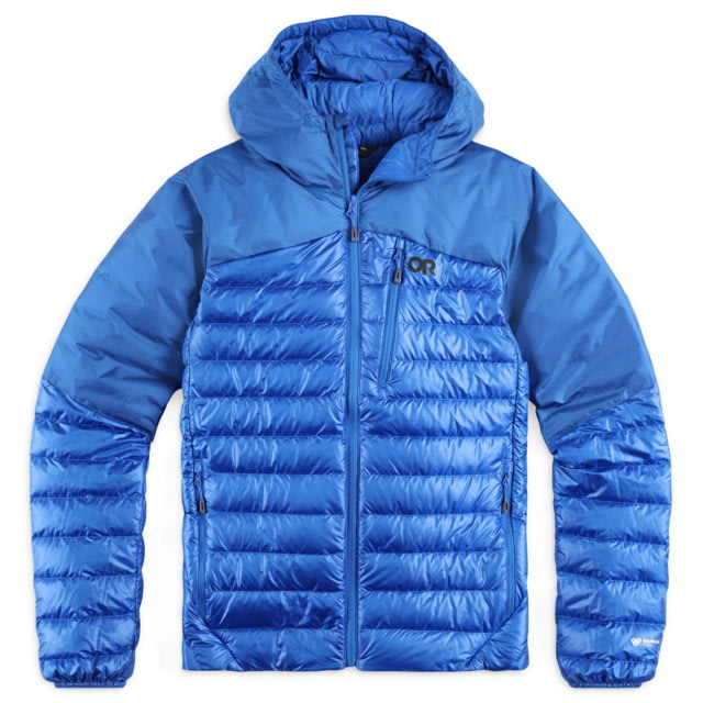 Outdoor Research Helium Down Hoodie - Men's Classic Blue Extra Large