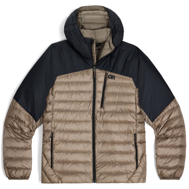 Outdoor Research Outdoor Research Helium Down Hoodie - Men's Sable/Black Extra Large