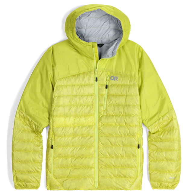 Outdoor Research Helium Down Hoodie - Mens Sulphur Small
