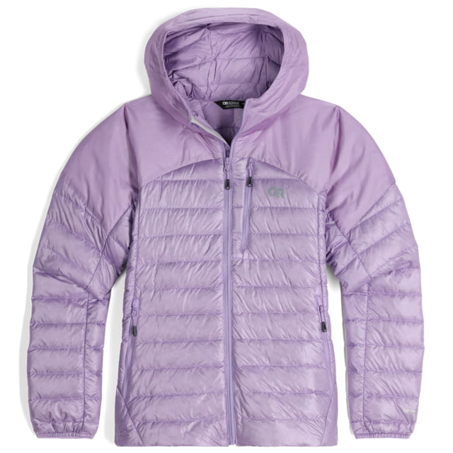 Outdoor Research Helium Down Hoodie - Womens Lavender Small