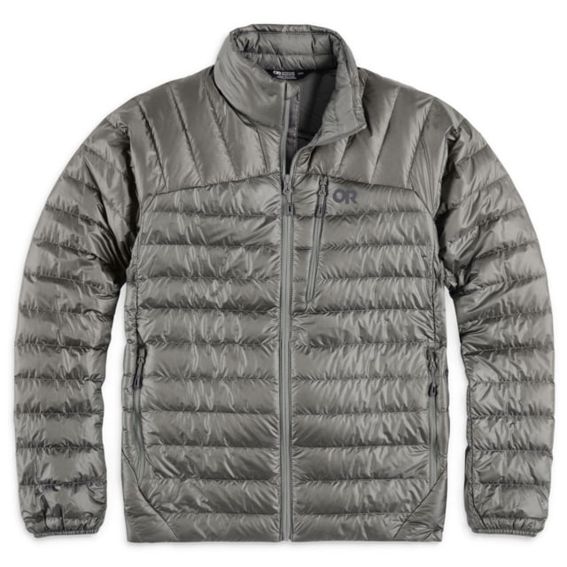 Outdoor Research Helium Down Jacket - Men's Pewter Small