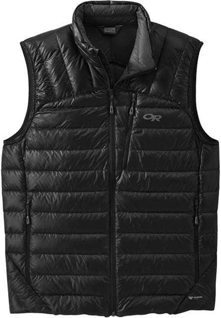 Outdoor Research Helium Down Vest - Men's Black Extra Large