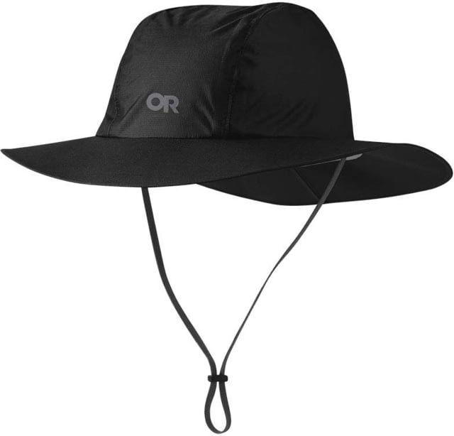 Outdoor Research Helium Rain Full Brim Hat Black Large/Extra Large