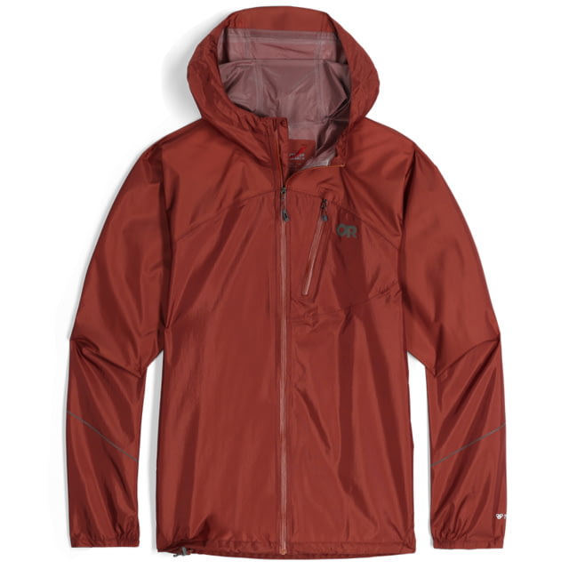 Outdoor Research Helium Rain Jacket - Mens Brick Extra Large