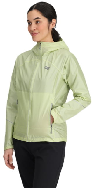 Outdoor Research Helium Rain Jackets – Women’s Cool Matcha XL