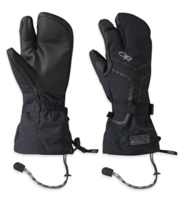 Outdoor Research Highcamp 3-Finger Gloves – Mens Galaxy Medium