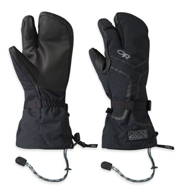 Outdoor Research Highcamp 3-Finger Gloves - Mens Galaxy Large
