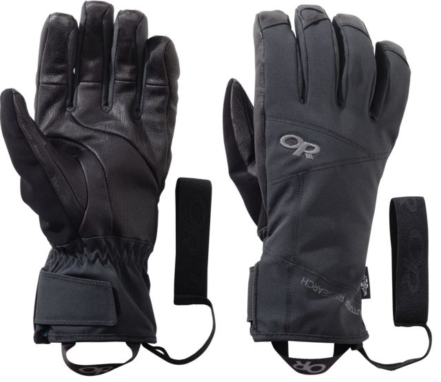 Outdoor Research Illuminator Sensor Gloves - Men's-Black-X-Small