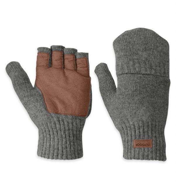 Outdoor Research Lost Coast Mitt - Men's-Pewter-X-Large