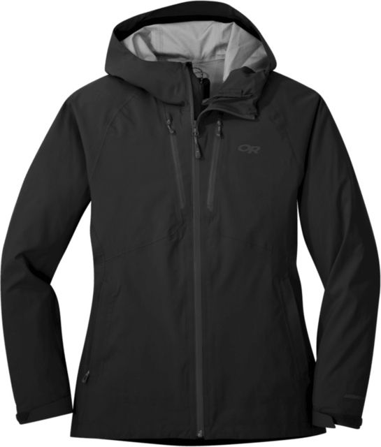 Outdoor Research MicroGravity AscentShell Jacket - Women's Black Extra Small