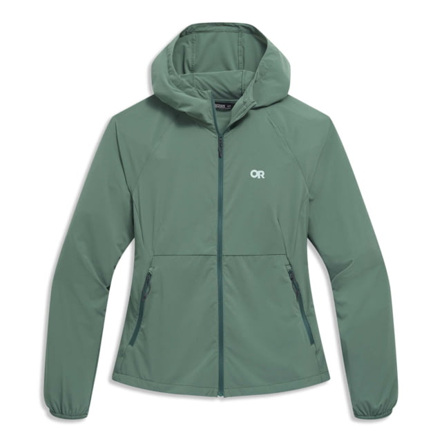Outdoor Research Outdoor Research Astroman Full Zip Sun Hoodie - Women's Malachite Extra Large - $135.00 at CampSaver.com