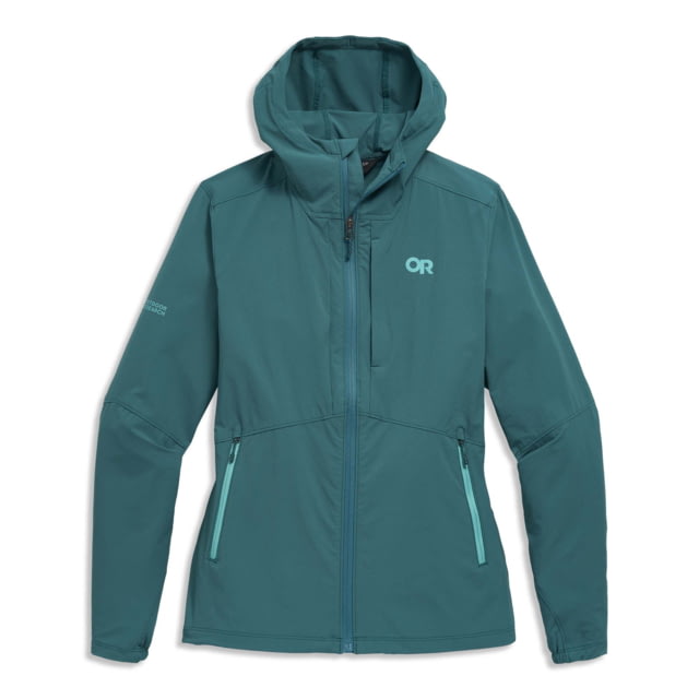 Outdoor Research Outdoor Research Ferrosi Hoodie - Women's Mallard Large - $165.00 at CampSaver.com