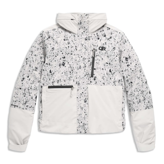 Outdoor Research Stratoburst Stretch SE Jacket - Women's Oyster Creekside Print/oyster Small