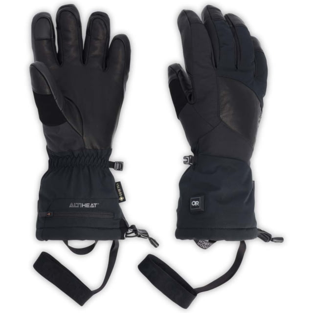 Outdoor Research Prevail Heated GORE-TEX Gloves Black Small