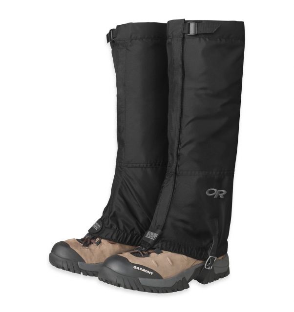 Outdoor Research Rocky Mountain High Gaiters - Men's-Black -L