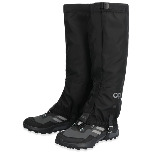 Outdoor Research Rocky Mountain High Gaiters - Men's Solid Black Large