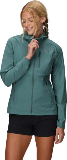 Outdoor Research Shadow Wind Hoodie - Women's Neptune Extra Large