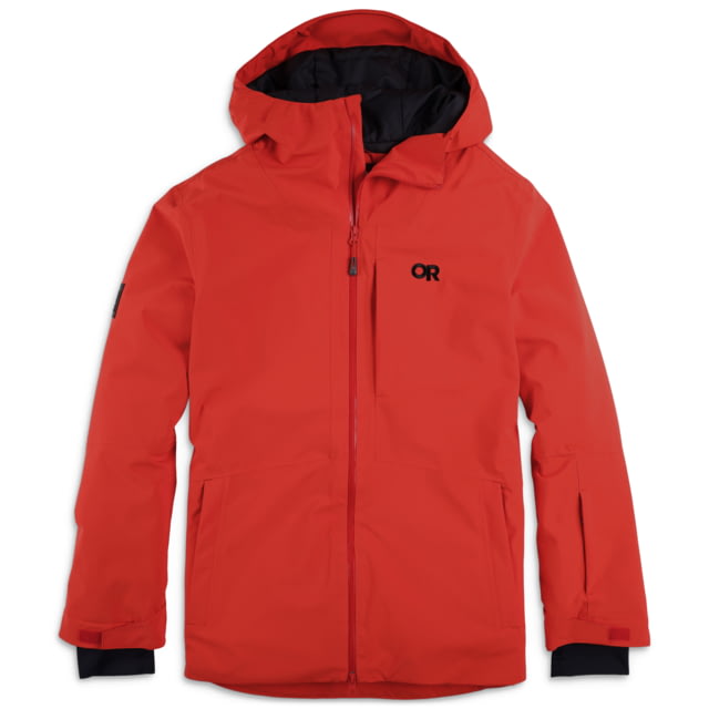Outdoor Research Snowcrew Jacket – Men’s Cranberry Extra Large