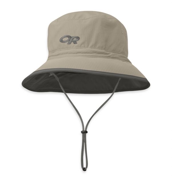 Outdoor Research Sun Bucket-Medium-Sand/Dark Grey