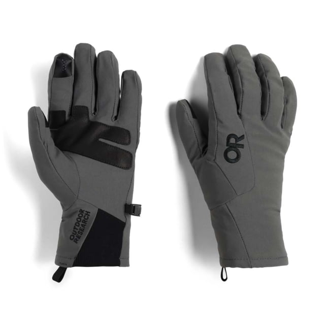 Outdoor Research Sureshot Softshell Gloves - Men's Charcoal Extra Large