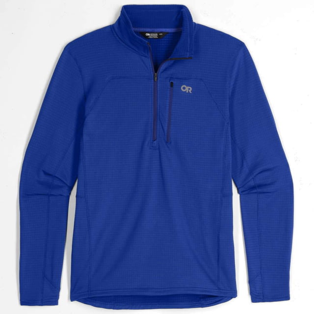 Outdoor Research Vigor Grid Fleece Half Zip Shirt - Men's Galaxy 2XL