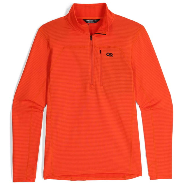 Outdoor Research Vigor Grid Fleece Half Zip Shirt - Men's Spice Medium