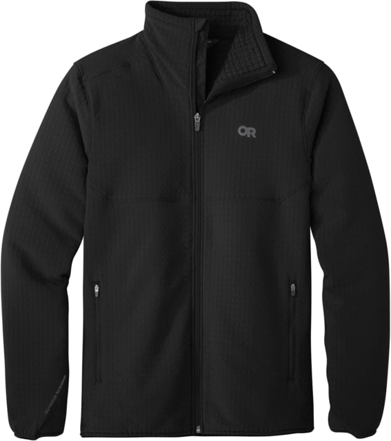 Outdoor Research Vigor Plus Fleece Jacket - Men's Black Extra Large