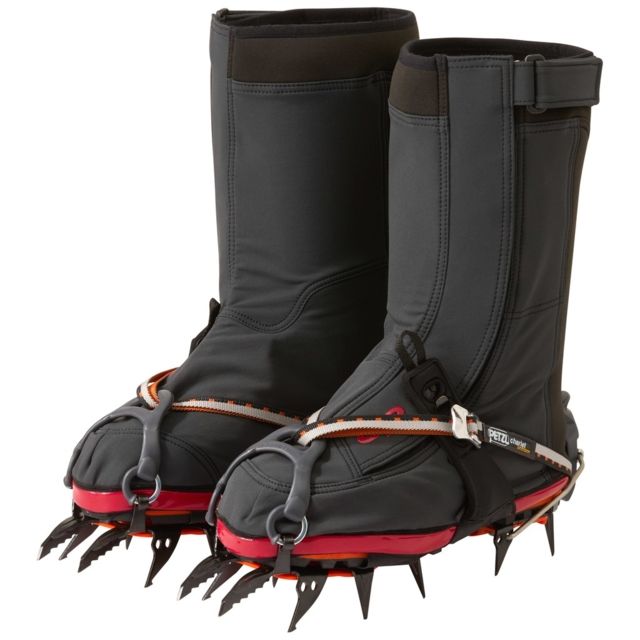 Outdoor Research X-Gaiters Black/Chili Extra Small