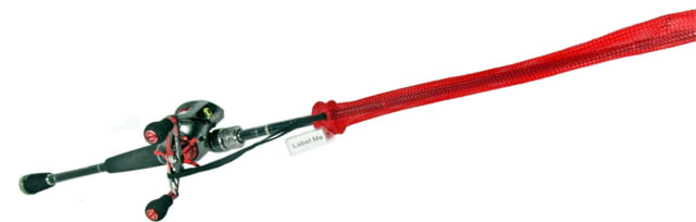 Outkast Tackle Slix Rod Cover - Casting 5 Ft. Small/Medium Red Small/Medium