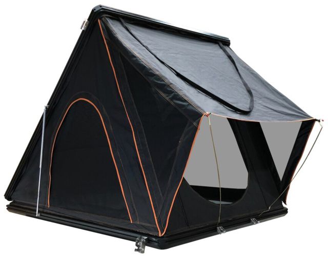 Overland Vehicle Systems Mamba III Aluminum Roof Top Tent 3 Person Black