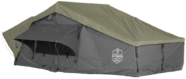 Overland Vehicle Systems N2E Nomadic 2 Extended Roof Top Tent Gray/Green