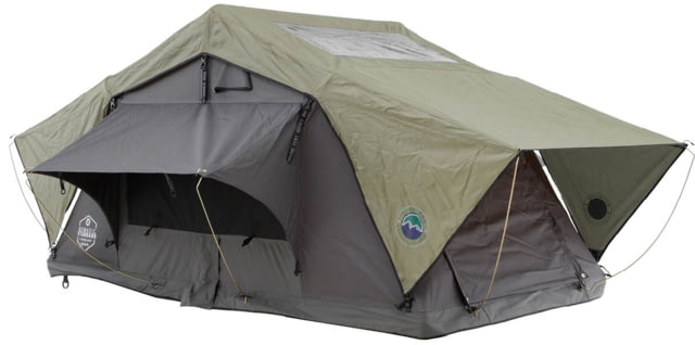 Overland Vehicle Systems N2S Nomadic 2 Standard Roof Top Tent Gray/Green