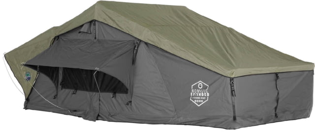 Overland Vehicle Systems N3E Nomadic 3 Extended Roof Top Tent Gray/Green