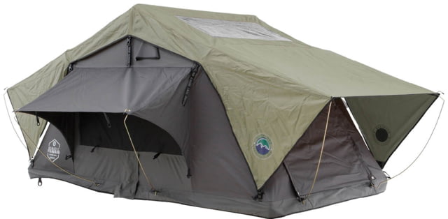 Overland Vehicle Systems N3S Nomadic 3 Standard Roof Top Tent Gray/Green