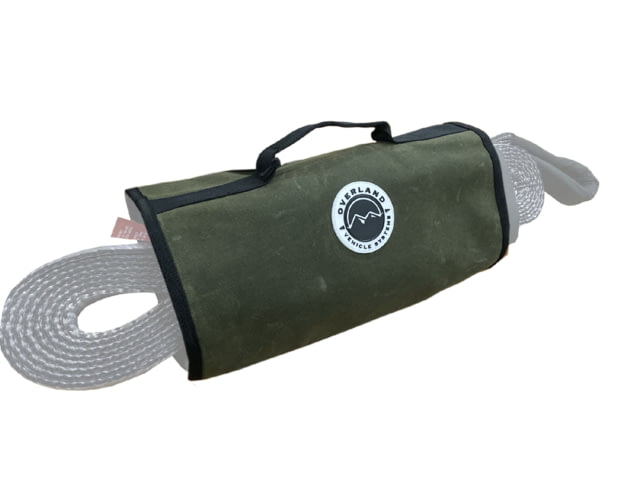 Overland Vehicle Systems Recovery Wrap 16 Waxed Canvas Bag Green