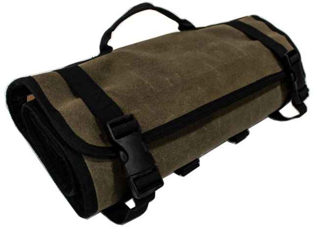 Overland Vehicle Systems Rolled Bag First Aid #16 Waxed Canvas