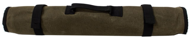 Overland Vehicle Systems Rolled Bag Socket w/ Handle And Straps #16 Waxed Canvas