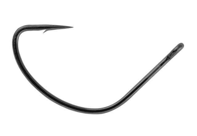 Owner Hooks Inshore Slam K-Hook Needle Point Extra Wide Gap Kahle Straight Eye Black Chrome Size 2/0 24 Per Pack
