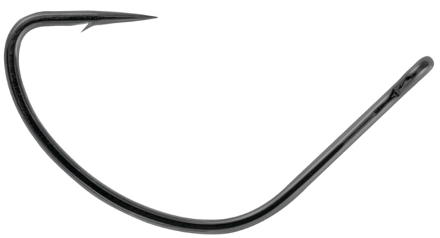Owner Hooks K-Hook Needle Point Extra Wide Gap Kahle Straight Eye Black Chrome Size 3/0 5 Per Pack