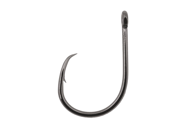 Owner Hooks Mosquito Circle Hook Hangnail Point Forged Shank Light Wire Black Chrome Size 2 9 Per Pack