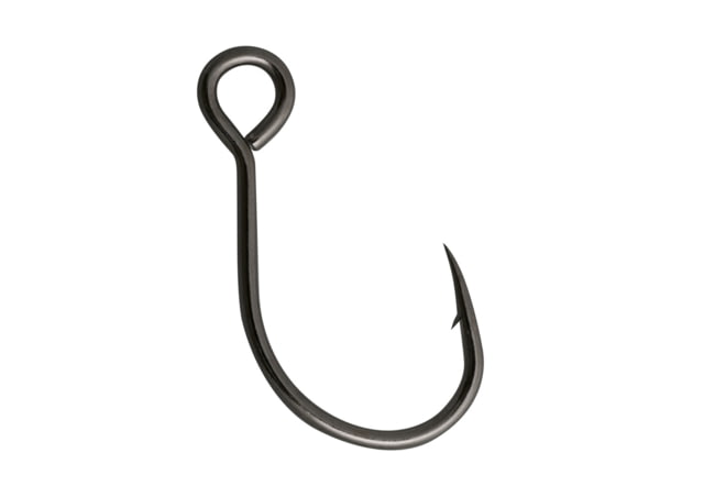 Owner Hooks Single Replacement Hook Needle Point X-Strong Black Chrome Size 1 5 Per Pack