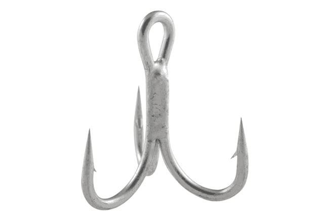 Owner Hooks Stinger-66 Treble Hook Short Shank 4X Strong Vacuum Tinned Size 1/0 6 Per Pack
