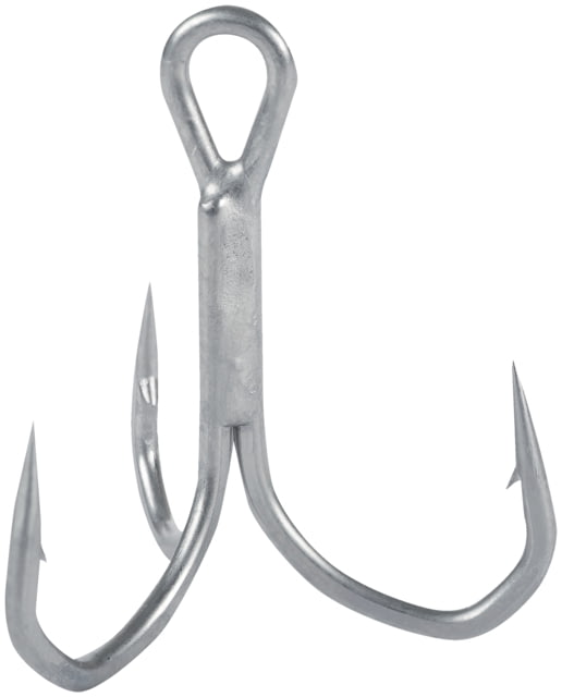 Owner Hooks STX-45 Zo Wire Treble Hook XX+ Strong Corrosion Resistant Shadow Finish Size 1 6/ Pack