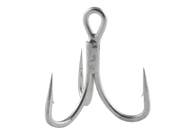 Owner Hooks Stinger-58 Treble Hook Needle Point Short Shank 3X Strong Vacuum Tinned Size 2/0 6 Per Pack