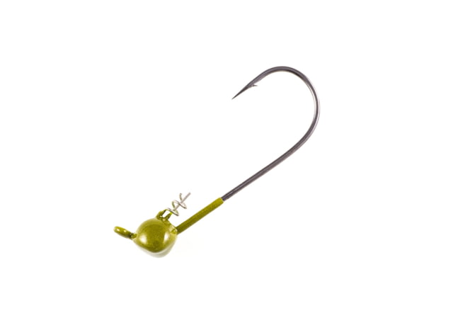 Owner Hooks Ultrahead Shaky Type Hook Green Pumpkin 4/0 - 1/8 oz.