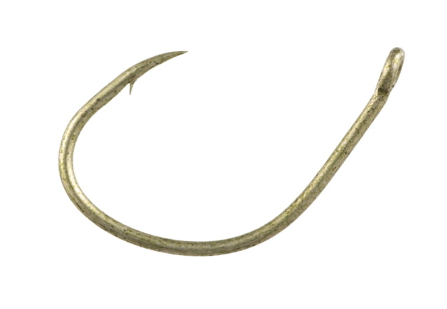 Owner Hooks Wacky Bass Hook without Weed-guard Needle Point All Purpose/Worm Camo Green Size 2/0 7 Per Pack