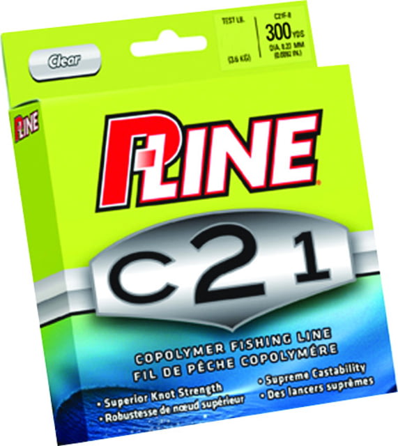 P-Line Copolymer Fishing Line 17lb 300yd Filler Clear
