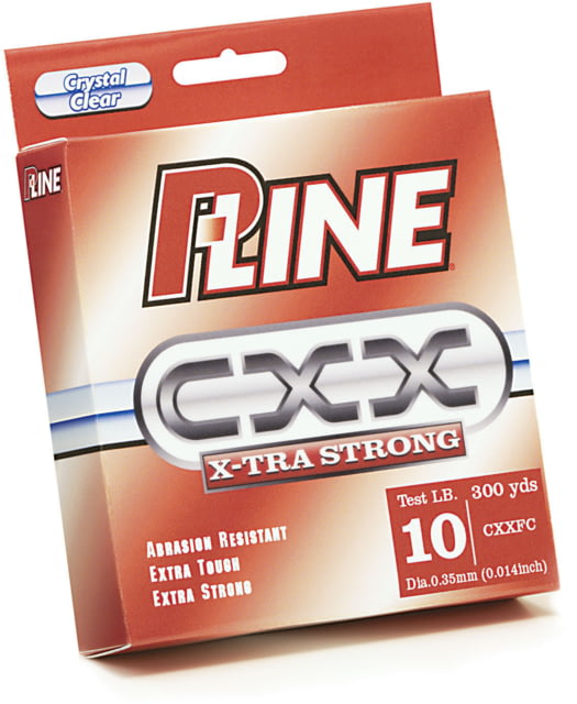 P-Line CXX X-Tra Strong Mono Filler Spool 6lb 300yd Crystal Clear