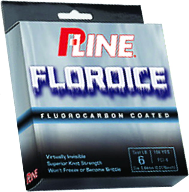 P-Line Floroice Fluorocarbon Coated Mono Line Clear 100Yd 2lb