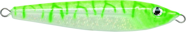 P-Line Laser Minnow Jig Glow Green Tiger 2oz